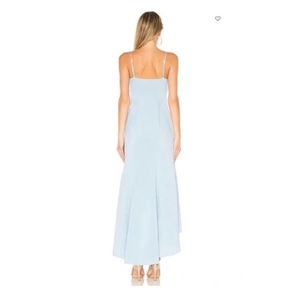NWT Likely Calhoun Gown Bow Strap Dress in Baby Blue Bell Revolve 8 $378 - Picture 3 of 7